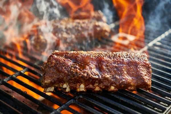 BBQ Ribs on Gas Grill