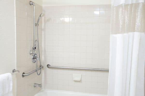 Ageless Work Of Art: White-On-White for Bathroom Shower Tile Paint Ideas