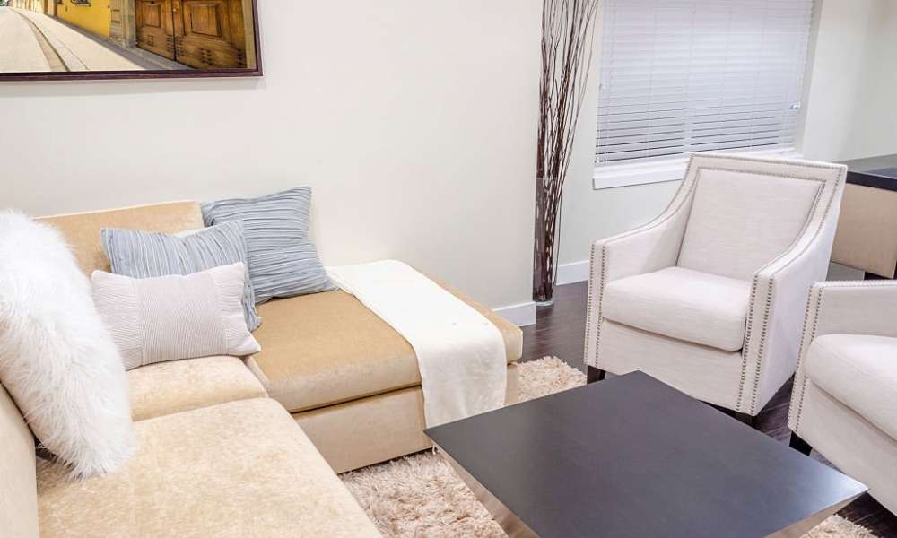 How to Arrange Two Different Sofas in the Living Room