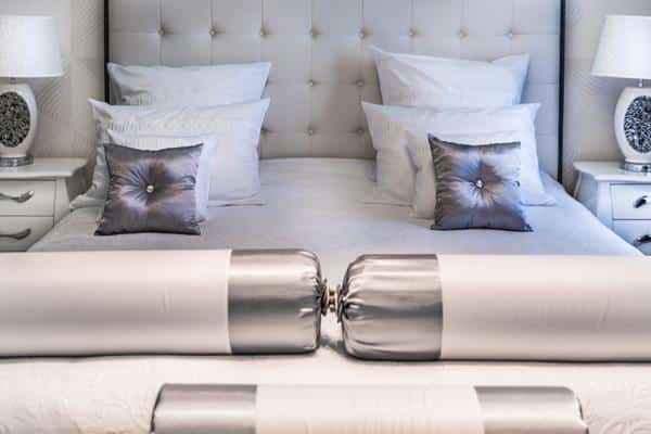 Layer in King-Sized Decorative Pillows